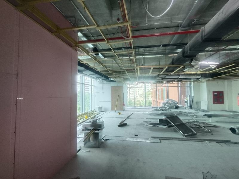 Bare shell before fit-out